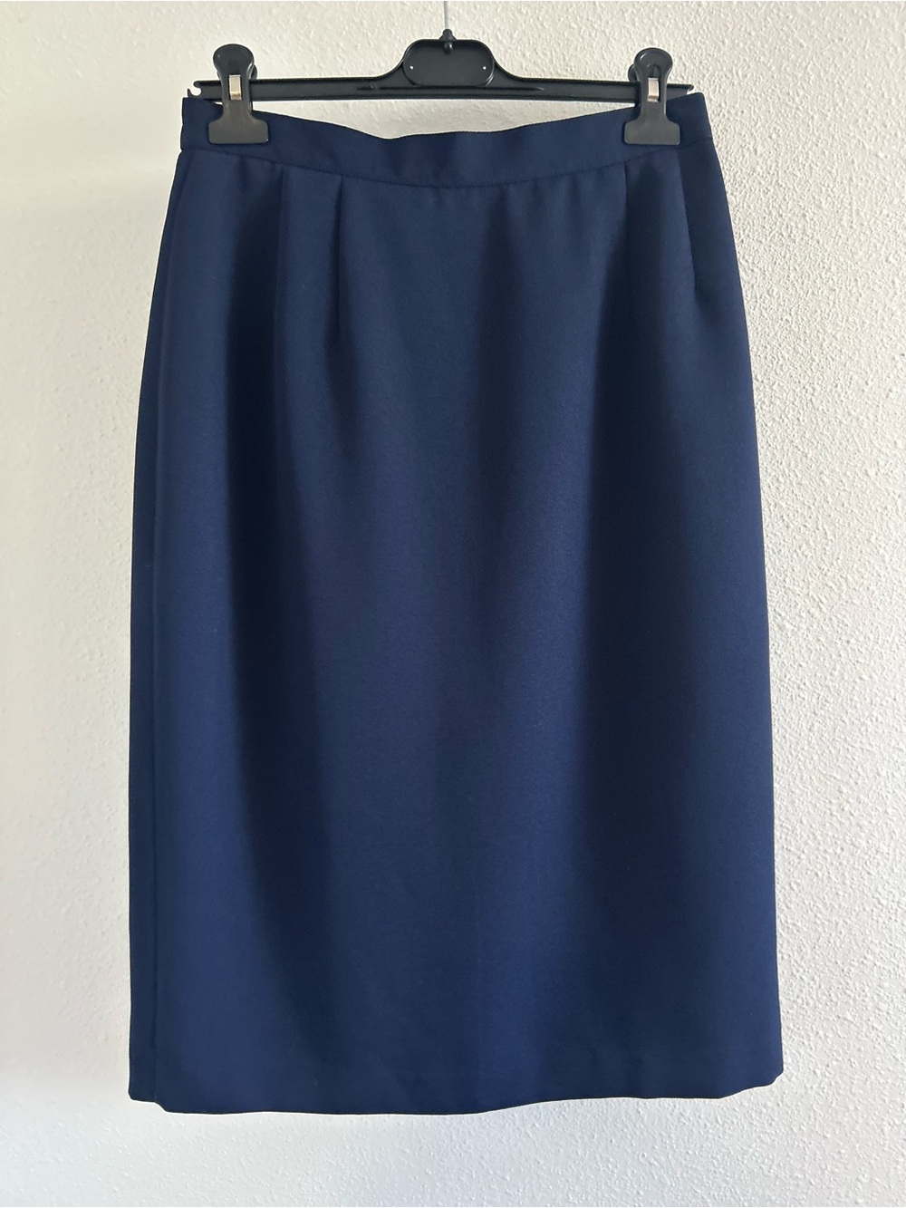Vintage Joan Leslie Classic Navy Pencil Skirt